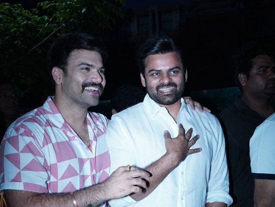 Sai Dharam Tej At RK Cineplex